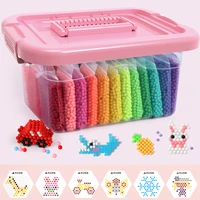 diy water sticky beads toys for children montessori educational magic puzzle toys beads set kids girls boys 3 5 7 8 years toys