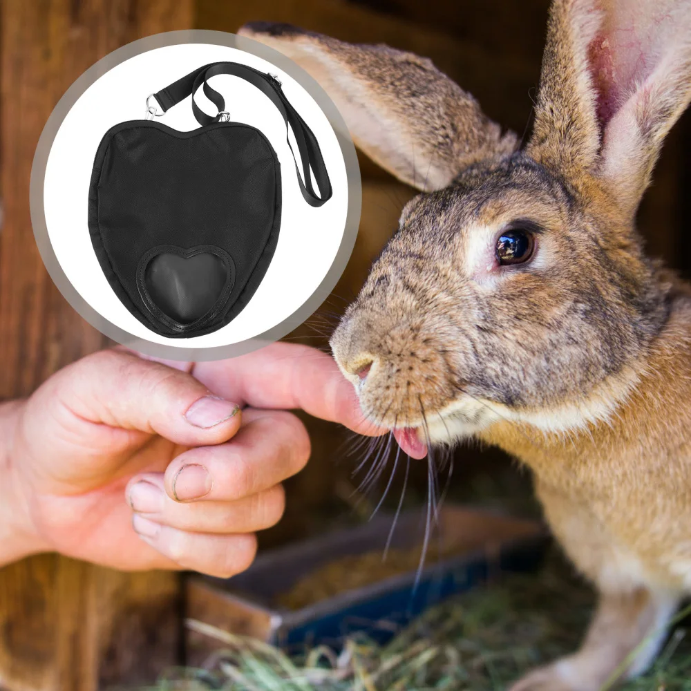 

1Pc Rabbit Hay Feeder Hanging Hay Bag Rabbit Feeding Pouch Pet Food Pouch