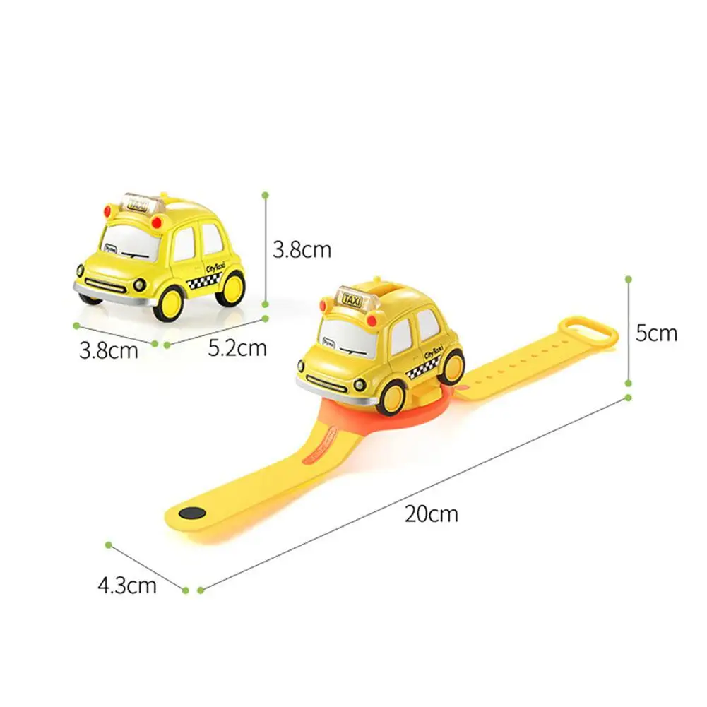 MeterMall Мини Сплав автобус такси стиль модель оттяните назад автомобильные Часы