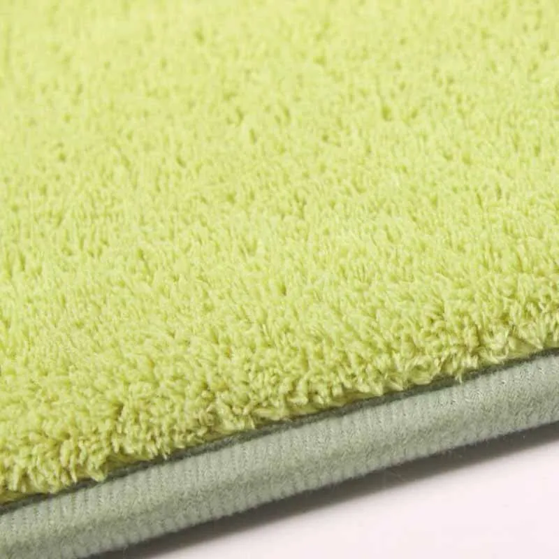 Однотонный кухонный напольный коврик для входной двери влагопоглощающий ванной