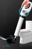 High Pressure Toilet Plunger Air Drain Blaster Pump Cleaner Plunger for Toilets Bathroom Shower Kitchen Clogged Pipe Bathtub
