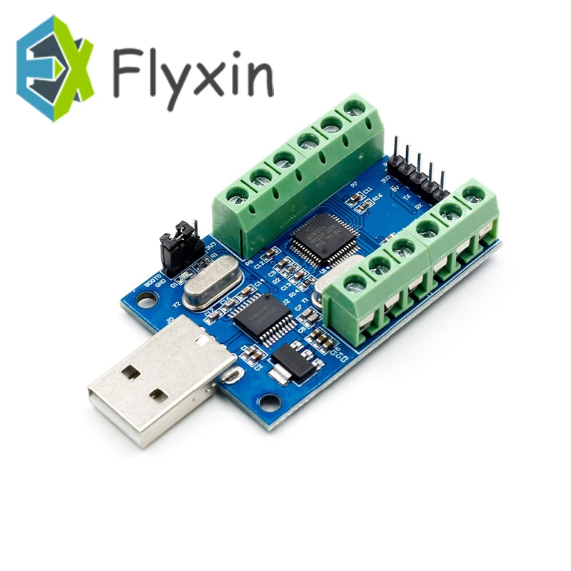 1 шт. USB интерфейс STM32F103C8T6 10 каналов 12 бит для сбора данных AD STM32 коммуникационная
