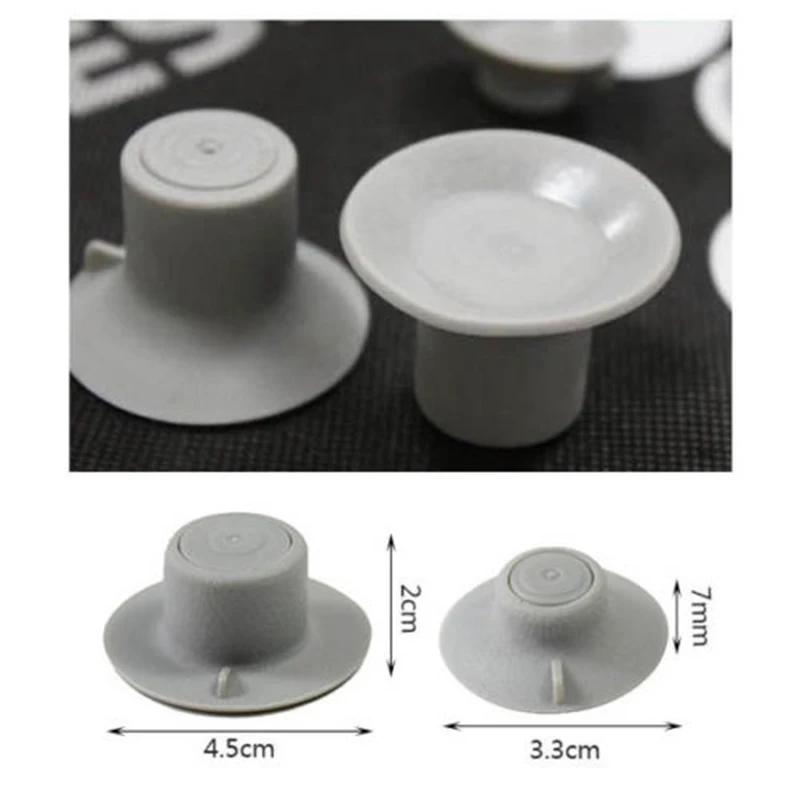 

New 2Pcs Big + 2Pcs Small Laptop Notebook Cooler Stand Skidproof Pads