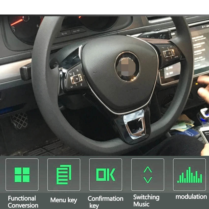 Для volkswagen POLO/для Magotan/для jetta/для LaVida Кнопка рулевого колеса автомобиля