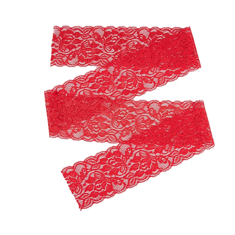 Модное цветочное растягивающееся кружевное платье с лентами для шитья юбка