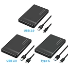Корпус для мобильного жесткого диска USB2.02,5Type-C, 3,0 дюйма, скорость передачи данных 5 Гбитс, поддержка интерфейса SATA, механический жесткий диск