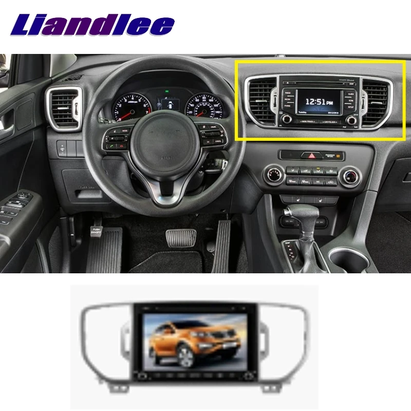Liandlee для автомобиля мультимедиа ТВ DVD GPS аудио Hi-Fi радио оригинальная стильная