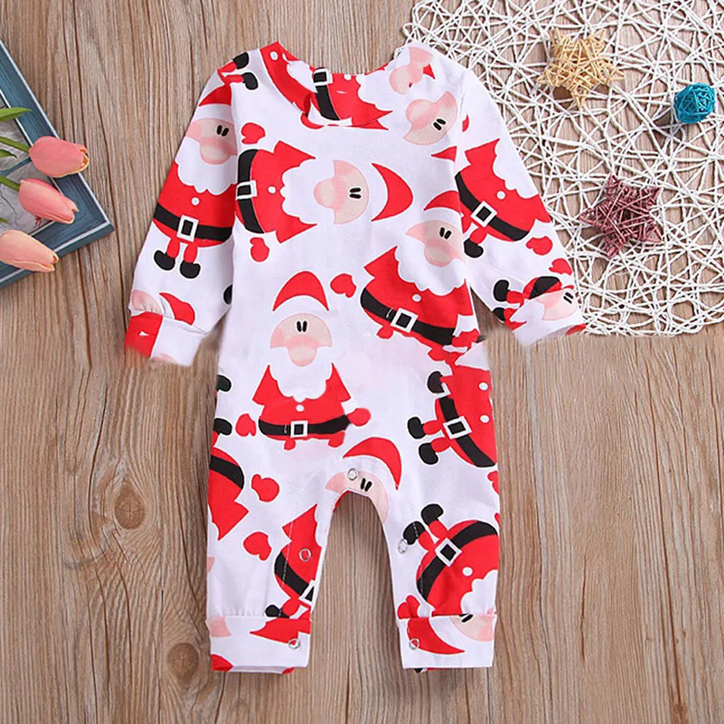 2019 модные горячие продажи рождественские костюмы Новорожденные девочки мальчик