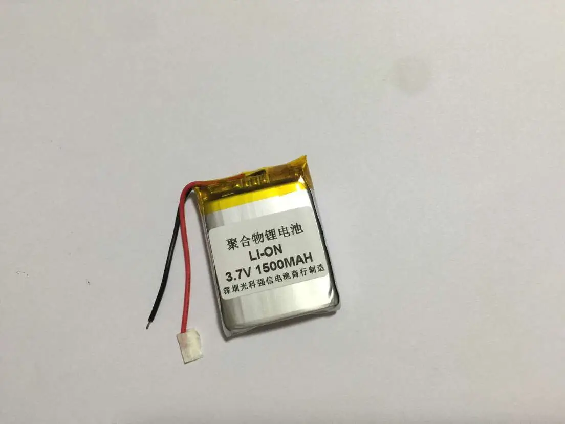 Новая полимерная литий-ионная батарея достаточной емкости 3 7 в 903545 1500 мАч GPS