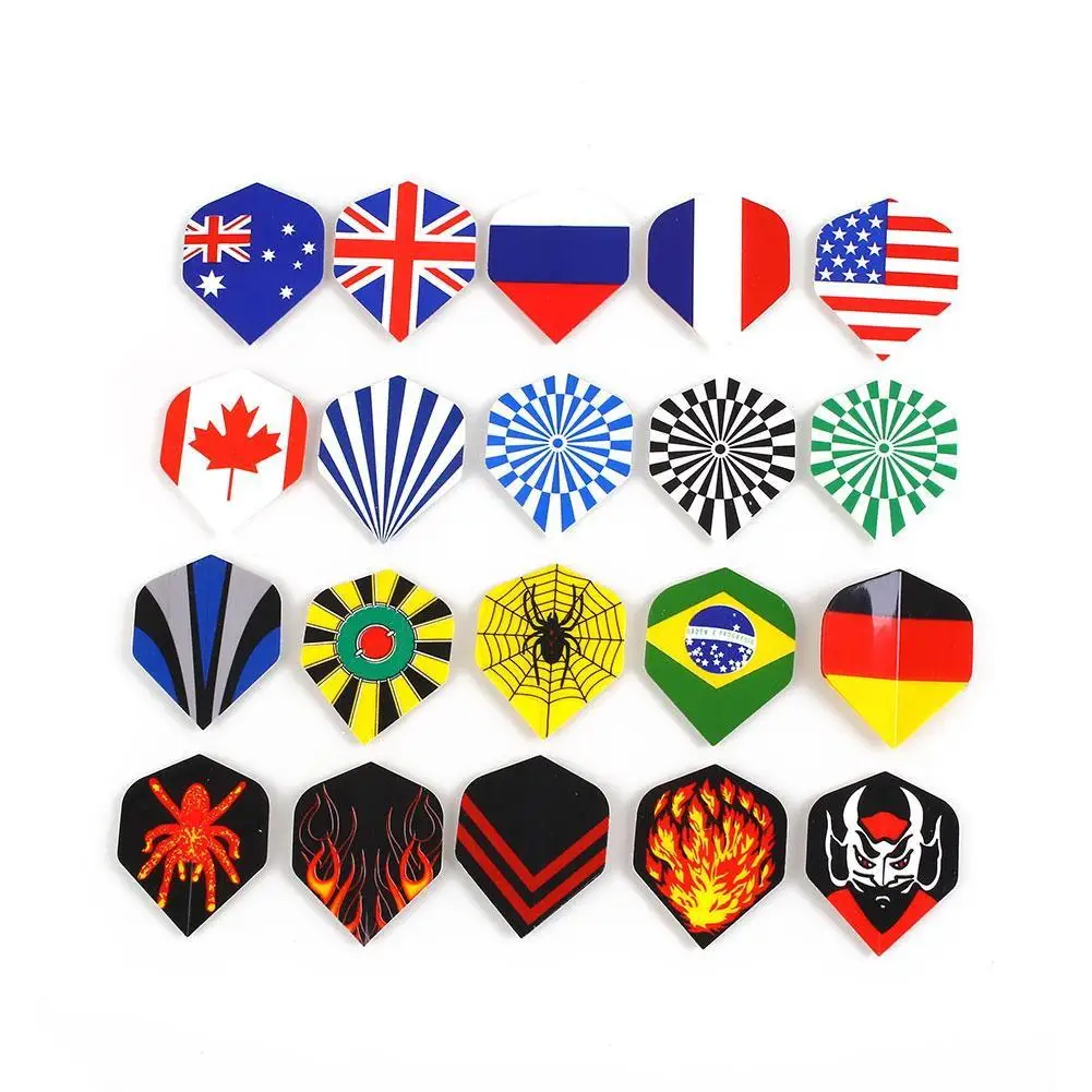 

60Pcs Different Popular Dart Nice Flights Set for Professional Darts Wing Tail