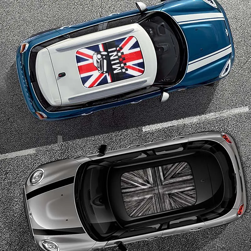 Новый автомобильный Стайлинг Roof наклейка в форме светового люка для MINI COOPER F55 F56 F60