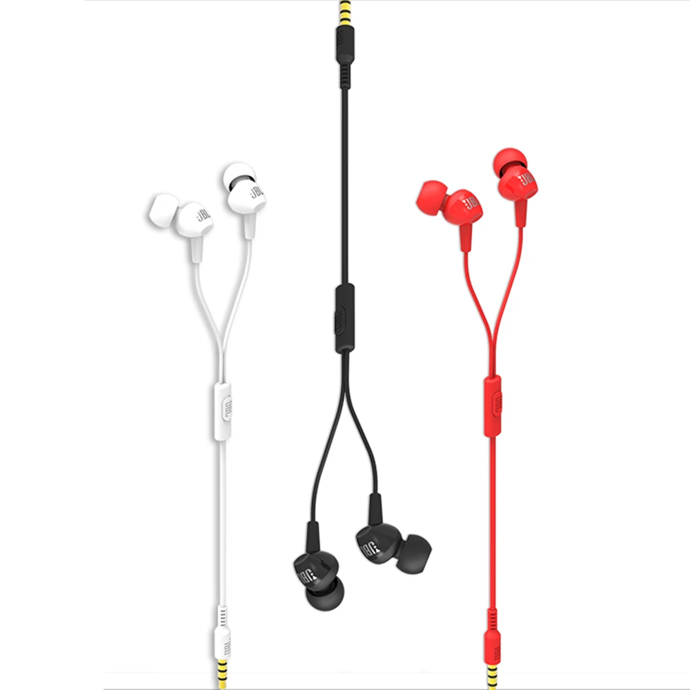 Наушники-вкладыши JBL C100SI 3 5 мм с микрофоном | Электроника