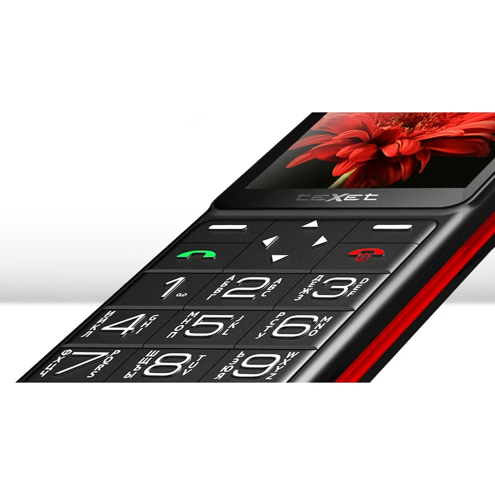 Сотовый телефон teXet ТМ-В226 Black | Мобильные телефоны и аксессуары