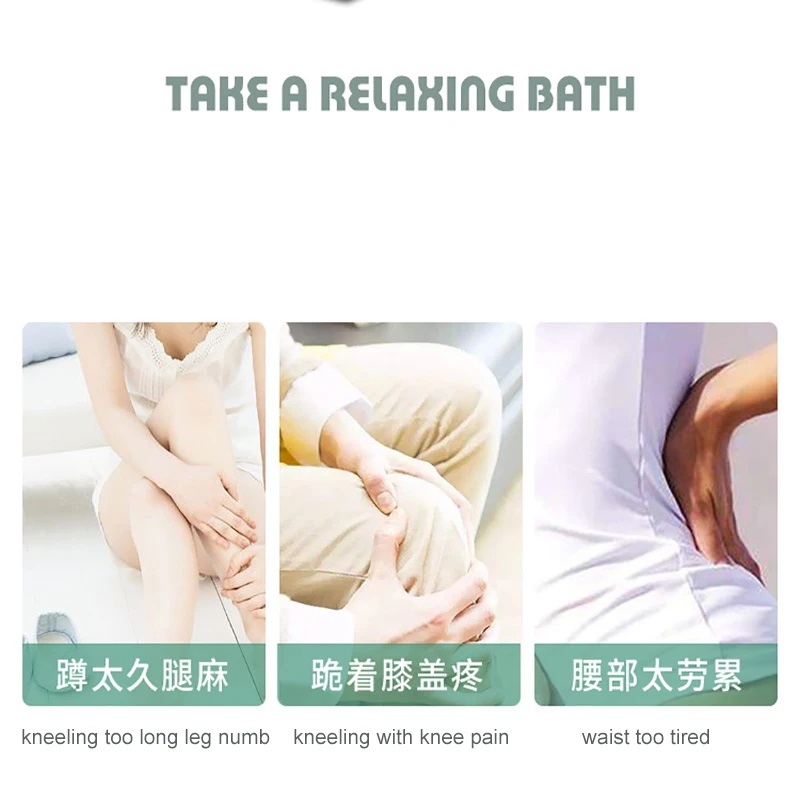 Детский коврик для ванной подушка на коленях нескользящий сумка хранения