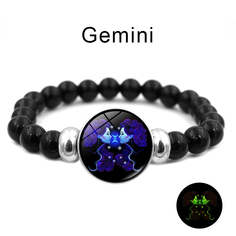 Дропшиппинг светящийся Gemini Рак весы Девы Скорпион 12 созвездий Искусственные