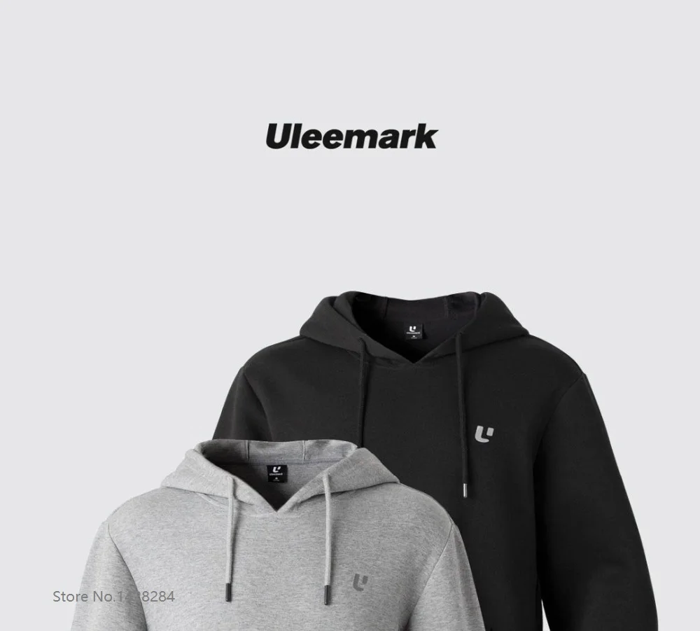Xiaomi ULEEMARK мужской свитер с капюшоном пальто повседневный мужской спортивный костюм весна осень длинный рукав толстовка Джек
