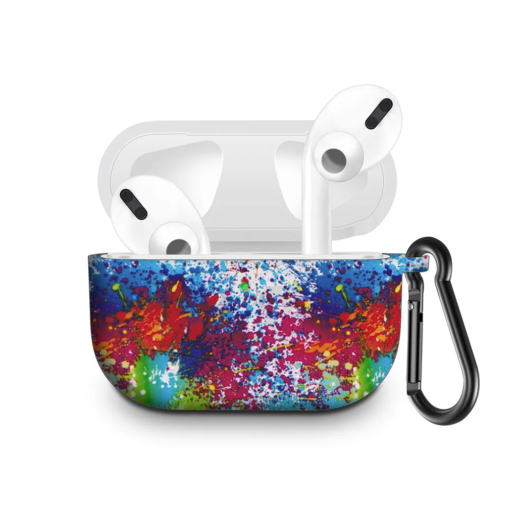 Беспроводной зарядный бокс для AirPods Pro 2019 силиконовая кобура с защитой от царапин
