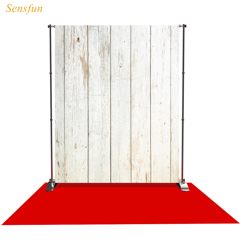 LEVOO фотография Фон Твердые белые винтажные деревянные обои реквизит для