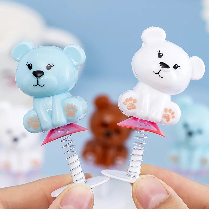5/10/20 Pcs Cute Mini Bounce Bear Toys Gifts Birthday Party Baby Shower Kids Favors Giveaway Jumping Doll Finger Game | Дом и сад