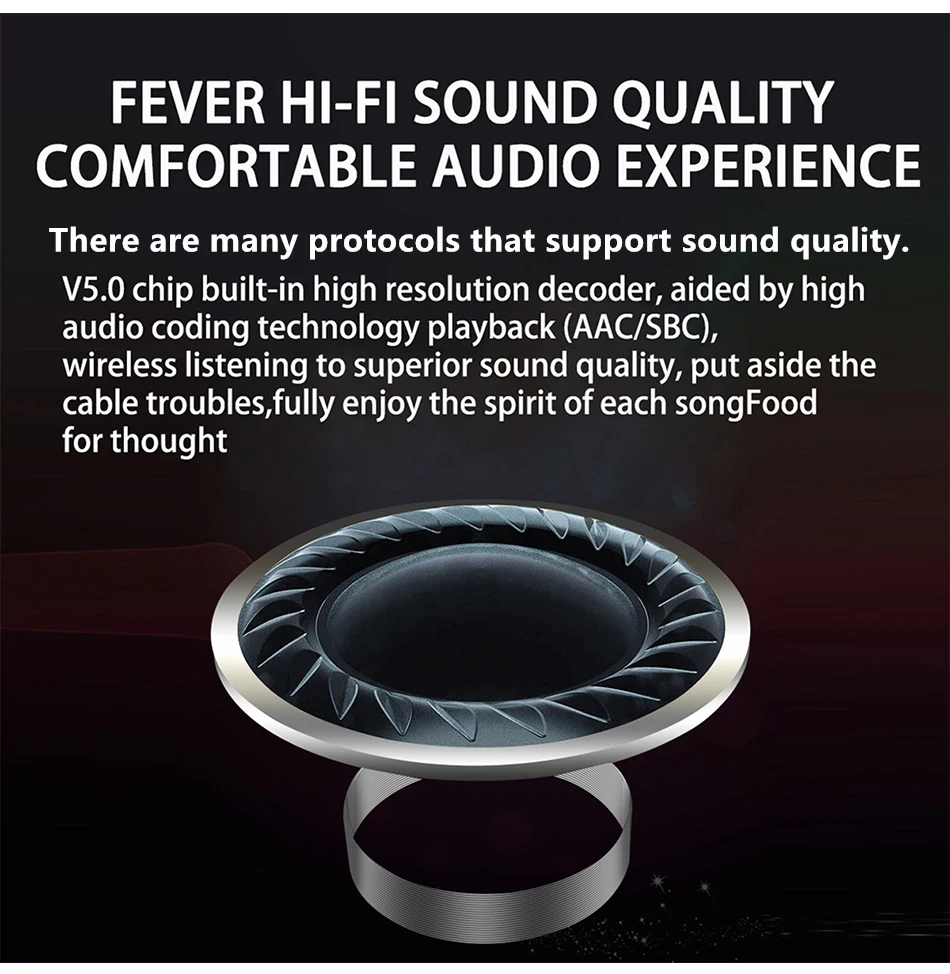 

TWS Bluetooth 5.0 Earphones 2200mAh Charging Box Wireless Headphone 9D Stereo Sports Waterproof Earbuds Headsets With Microphone