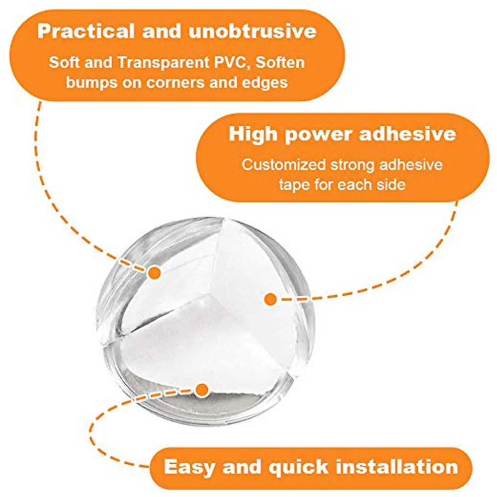 4Pcs/Set Corner Protector Baby Child Safety Table Silicone Guards Anti-Collision Angle Edge Protection Cover | Мебель