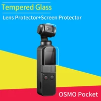 tempered glass lens lcd screen protector protective cover for dji osmo pocket handheld gimbal camera protection film accessories
