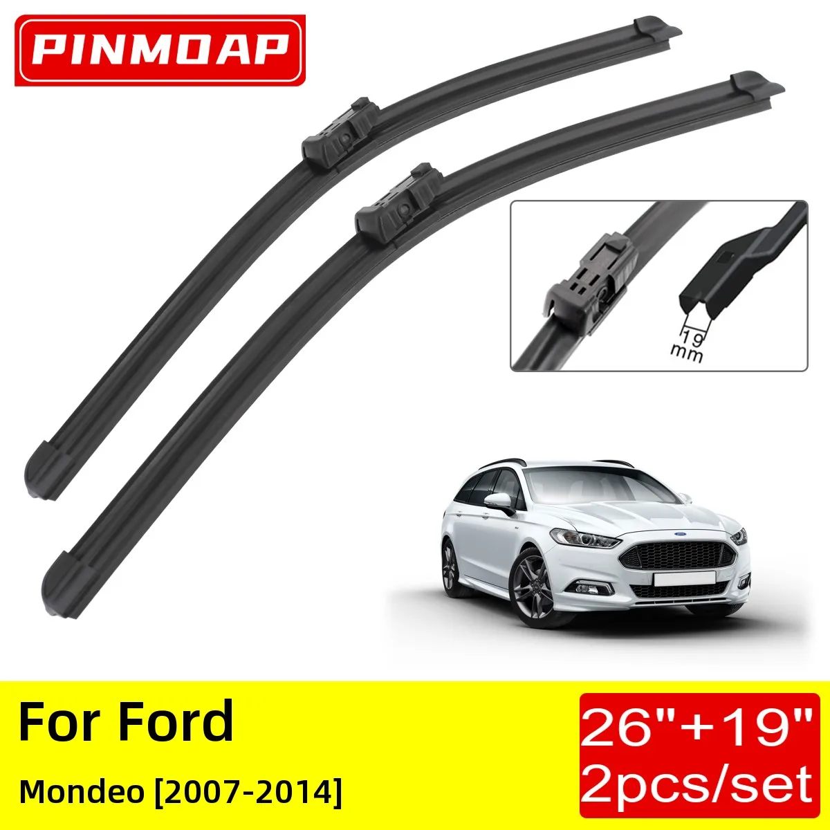 

Щетки стеклоочистителя передние для Ford Mondeo 2007 2008 2009 2010 2011 2012 2013 2014