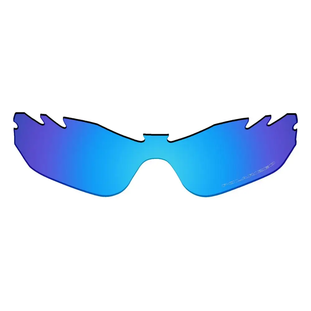 Blue Mirror OOWLIT Анти-Царапины Сменные линзы для-солнцезащитные очки Oakley радар края вентилируемый OO9184 травления поляризованных солнцезащитных очков - Цвет линз: Blue Mirror