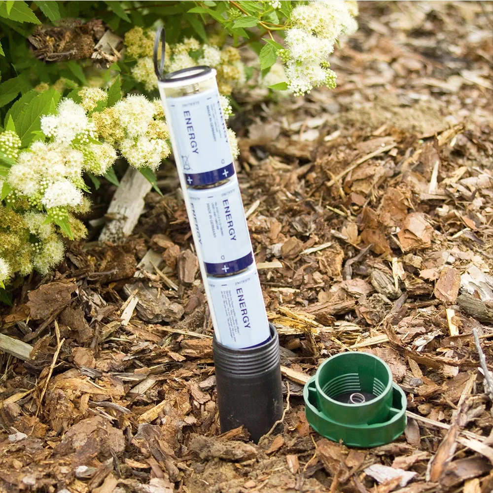 

1pcs Ultrasonic Expeller Repeller Battery Powered Pests Repeller Eco-friendly Pest Repellent for Mice Mole without Battery