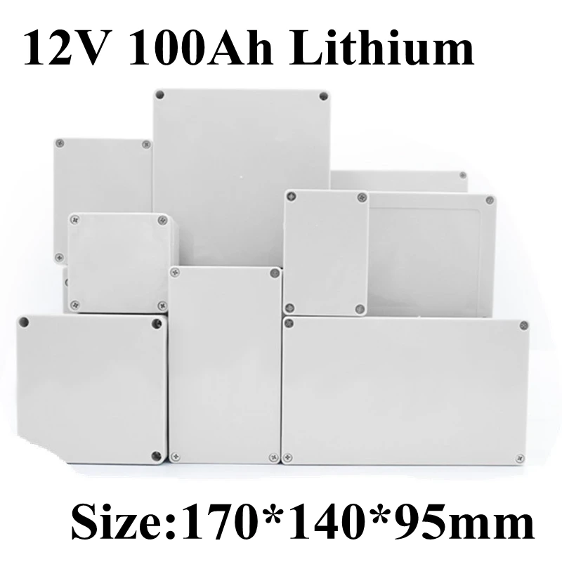 Высококачественный водонепроницаемый комплект литиевых батарей ip67 12 в 100 Ач