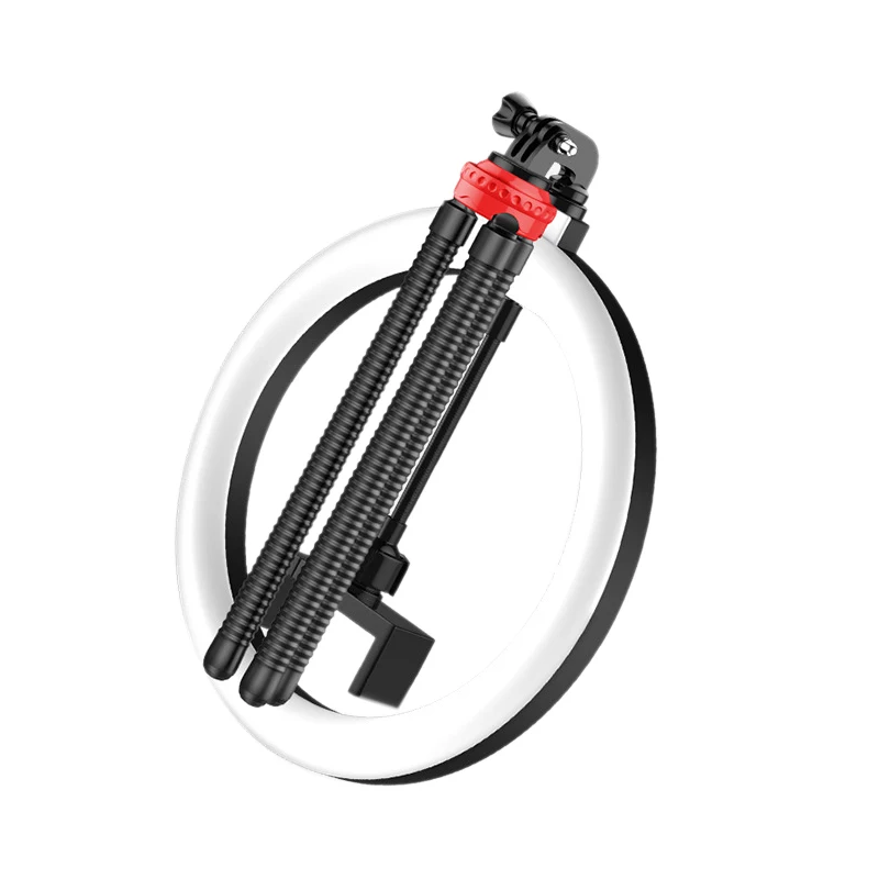 

Уколов заполнить светильник телефон Live Octopus регулировки штатив Портативный складной 360 ° кольцо заполняющий светильник