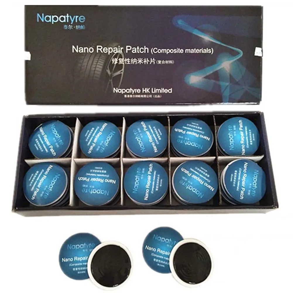 20 шт. самоклеящиеся нано-патчи для ремонта автомобильных шин |