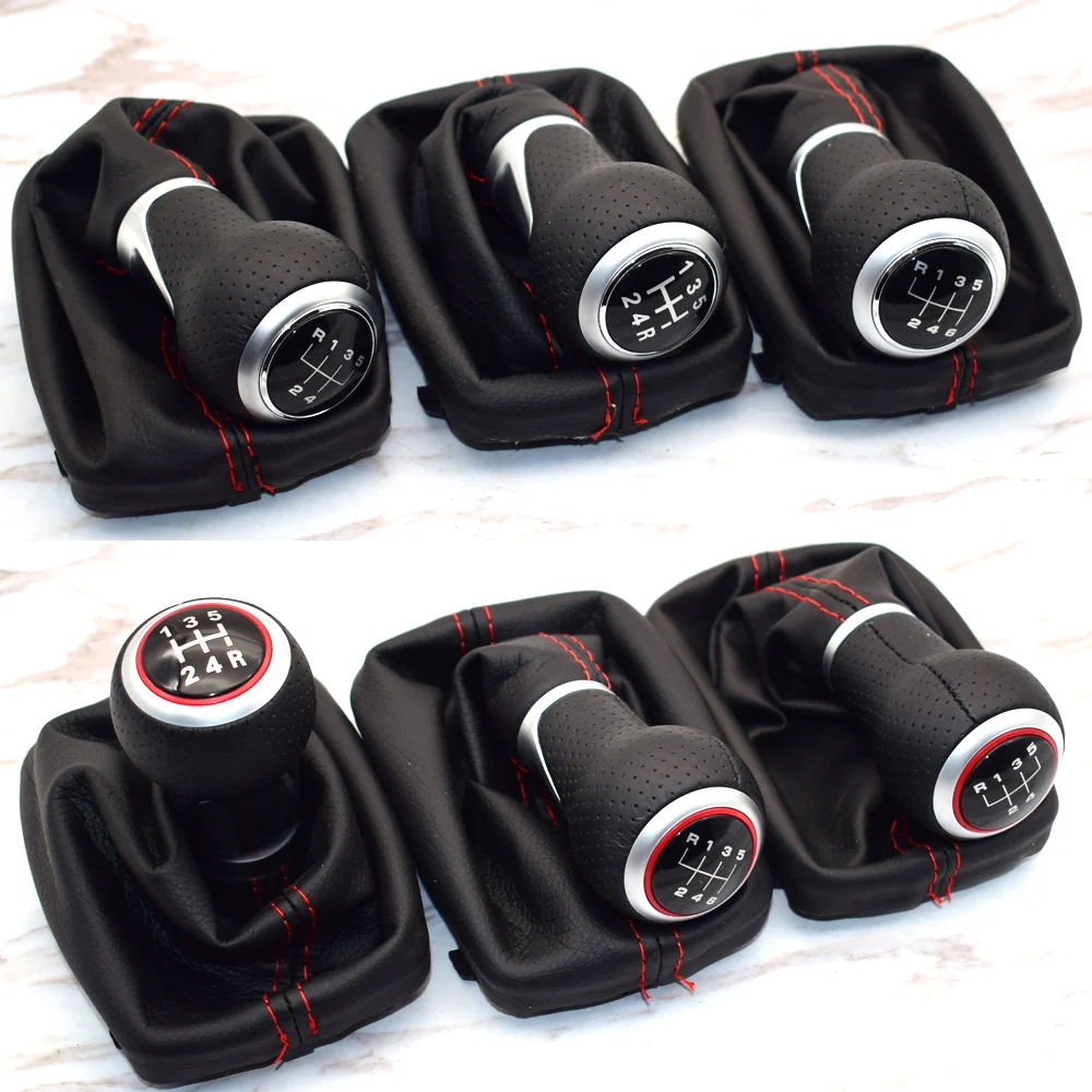 

12 мм, 5 скоростей, 6 скоростей для Audi A3, S3, 2001, 2002, 2003 детской яркости, чехол для ботинка Red Stitch