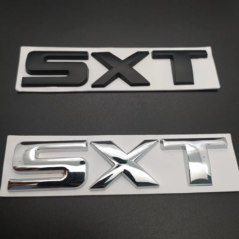 

3D Car Head Grill Tailgate SXT SRT 3D Stickers Metal Emblem Refitting Metal Chrome Badge Emblem Sticker Ram head For Dodge