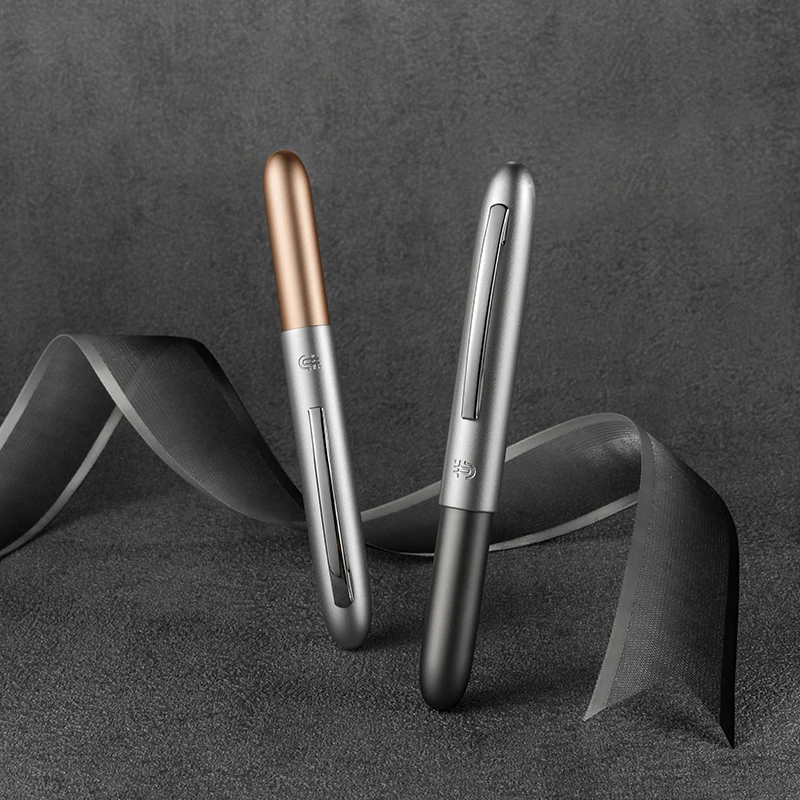 Металлическая перьевая ручка T mu с матовым покрытием и чернильным наконечником 0 4