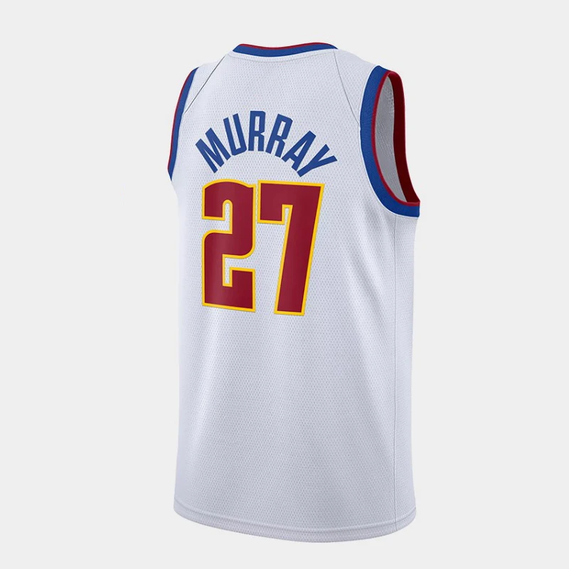 

Mens New American Basketball Clothes Denver Nuggets Award Edition European Size Ball Pants T Shirts Nikola Jokic Jamal Murray