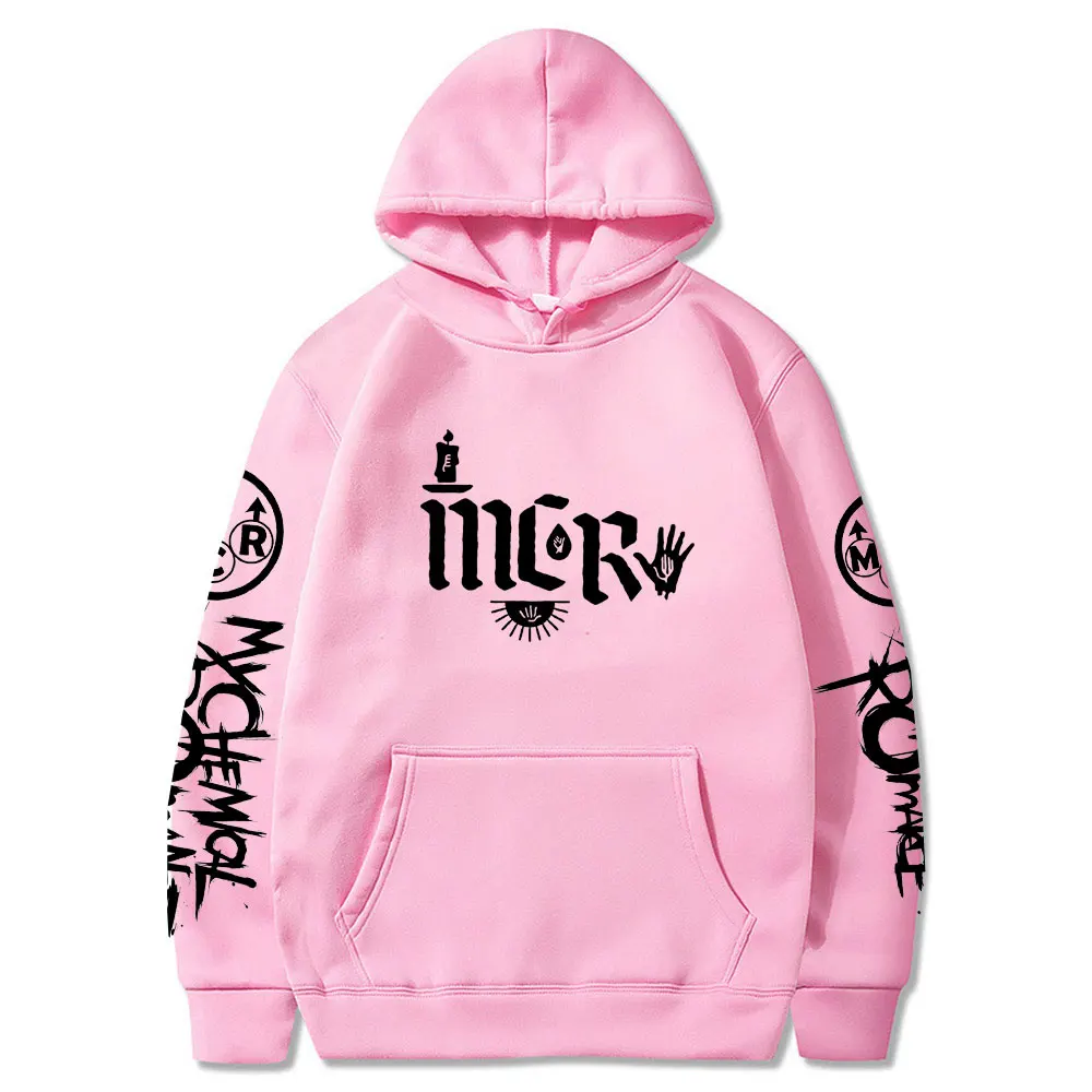 Толстовка с капюшоном для мужчин и женщин My Chemical Черный парадный худи в стиле