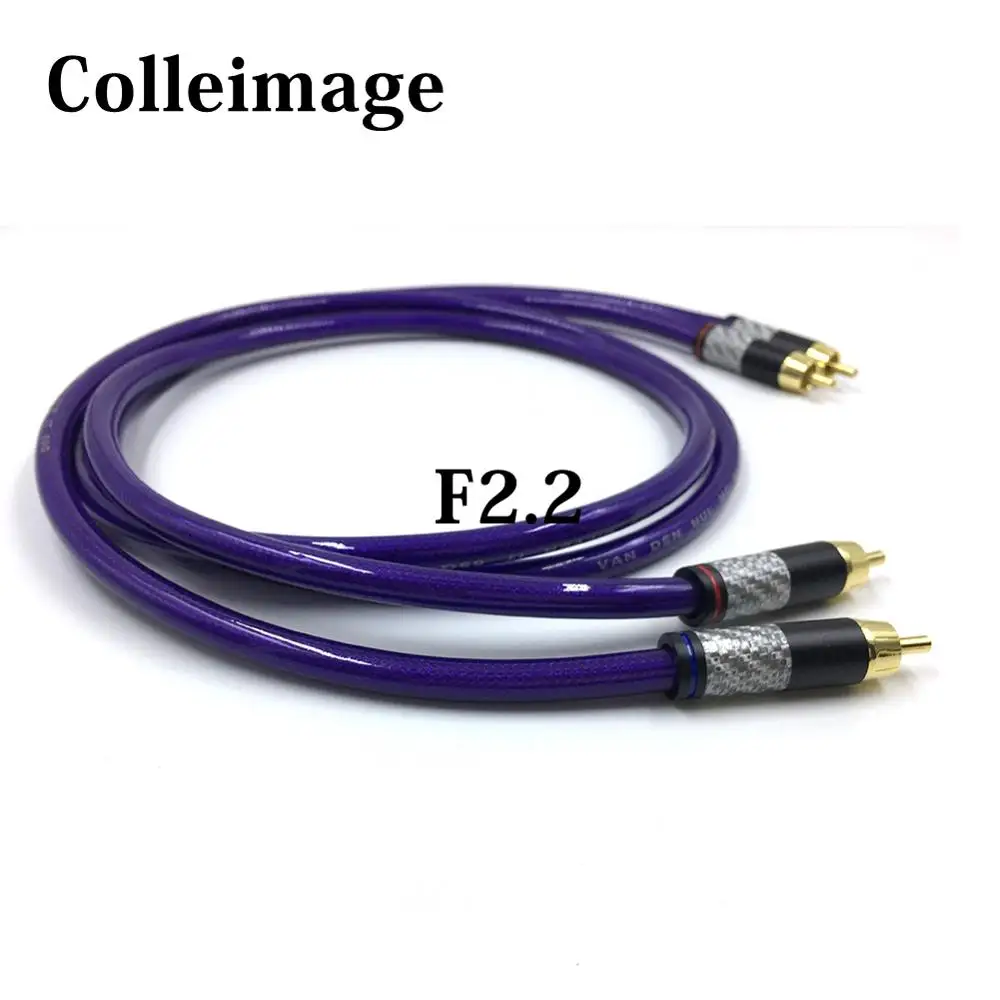 Кабель Hifi Van den Hul MC SILVER IT 65 RCA для подключения аудио позолоченный Удлинительный