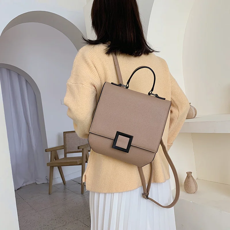 Модный женский рюкзак высокого качества из искусственной кожи рюкзаки для