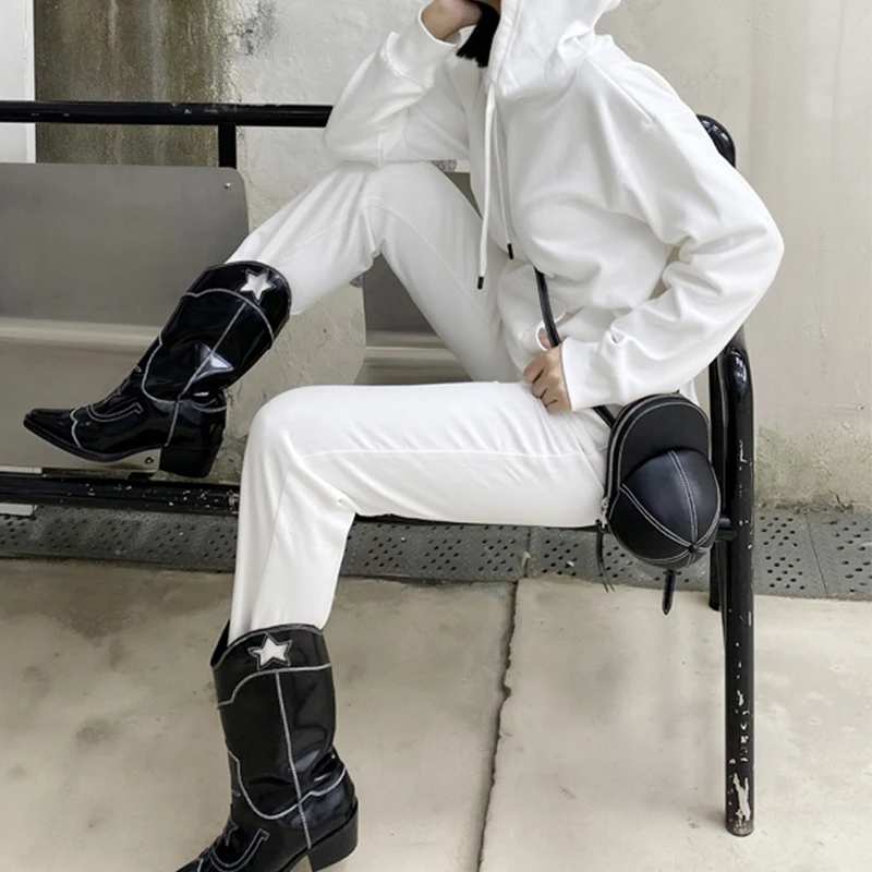 Women's Pants Straight Wide Leg Jeans Woman High Waist Mom Baggy Jean Femme Loose Fashion Pantalon Streetwear Plus Size Trousers