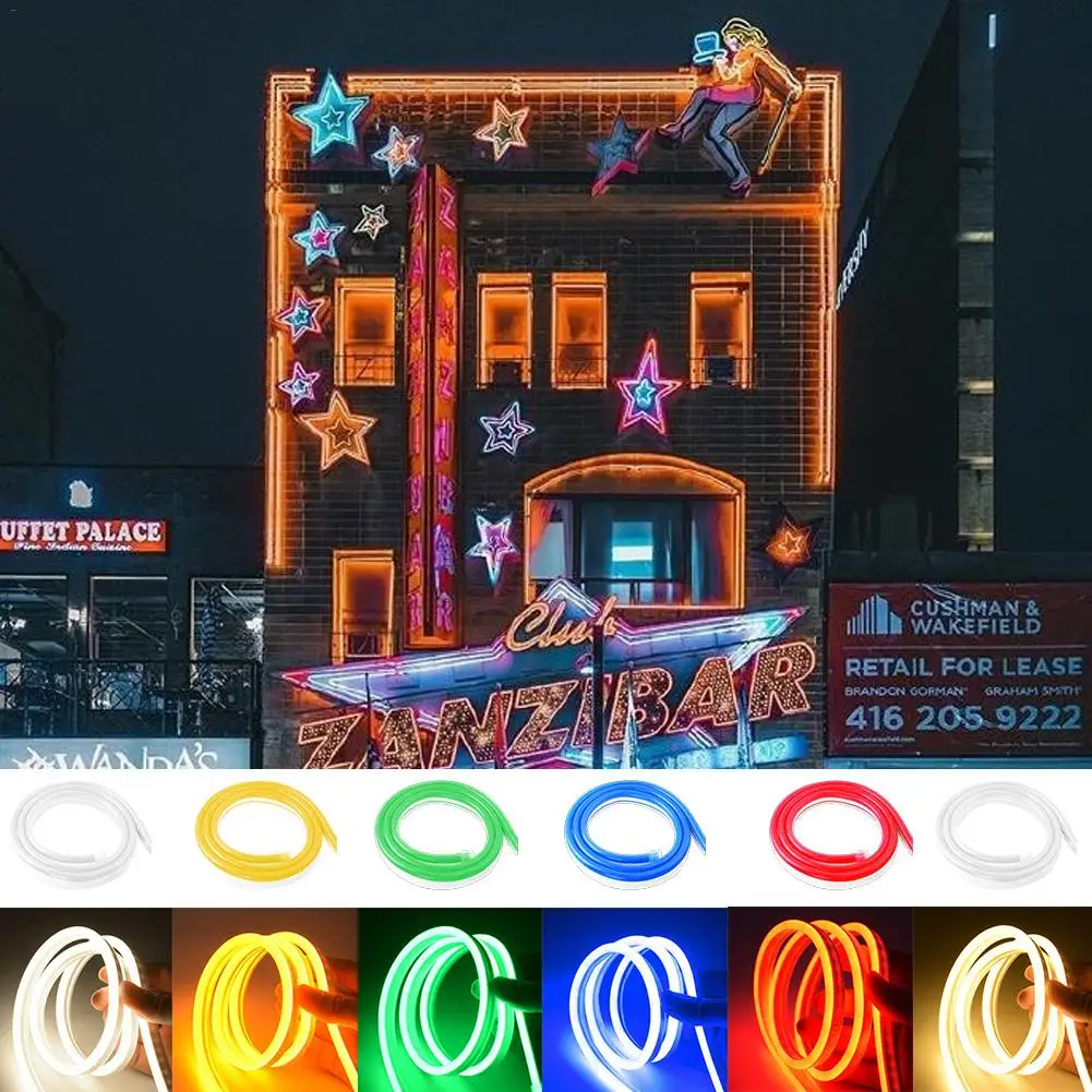 Цветной СВЕТОДИОДНЫЙ светильник EL креативная мягкая трубчатая проволока