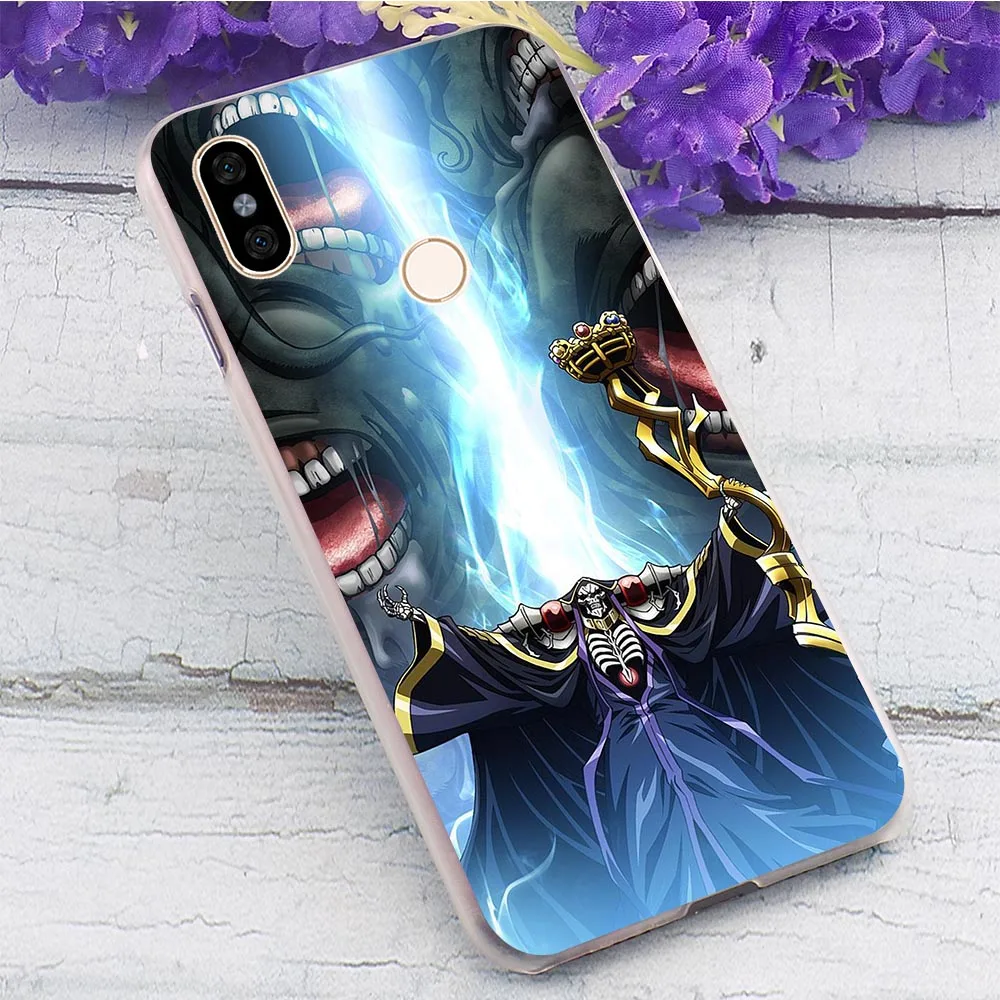 Overlord III чехол для телефона аниме Red mi 7 Чехол Note7 7Pro 4A 5A 6A 7A 4X 6 Mi A1 A2 Lite Note 4 5 Pro Жесткий