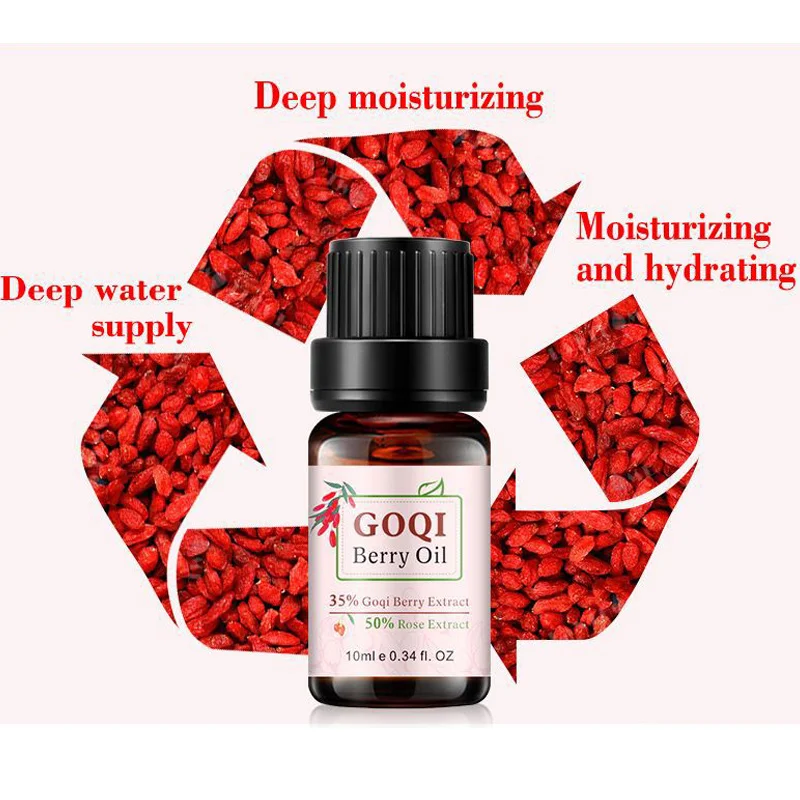 Анти морщинки анти старение Гиалуроновая кислота ягоды годжи Эфирное Масло
