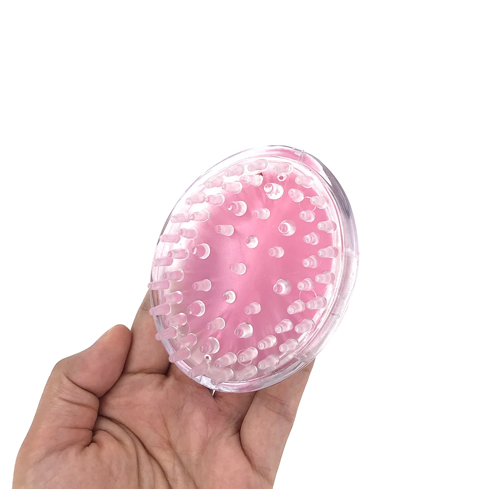 Силиконовый массажер для головы и тела Шампунь Щетка массажа Уход за волосами