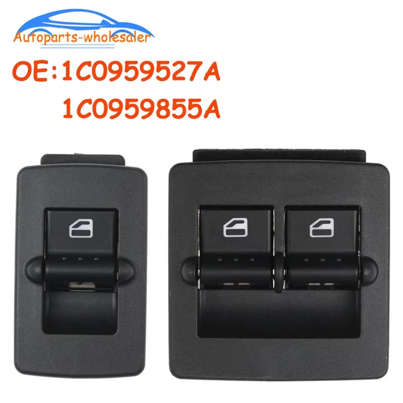 

New 1C0959527A 1C0959855A For 1998-2010 VW Volkswagen Beetle Electric Power Master Window Switch Button Car accessories