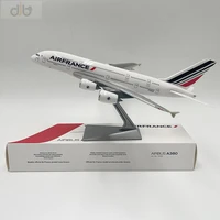 1250 resin aircraft model toy airbus 30cm a380 air france for collection