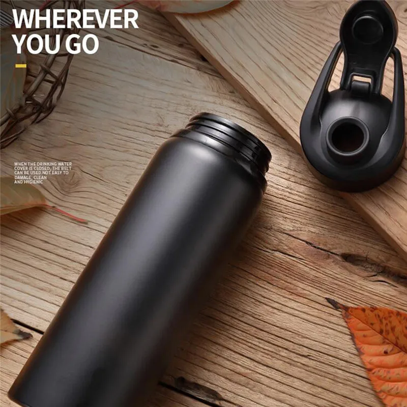 Портативный спортивный термос из нержавеющей стали 700 мл|Бутылки для воды| |