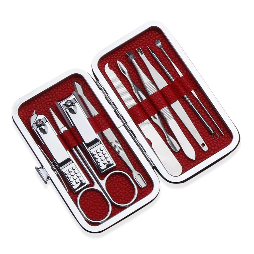 AMSIC 10 шт. машинка для стрижки ногтей из нержавеющей стали резак триммер