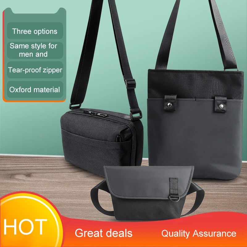 

Women Shoulder Bag Hand-Held Diagonal Oxford Cloth Bag Simple Handbag Tote Large Capacity Shopping Bag Book Bags