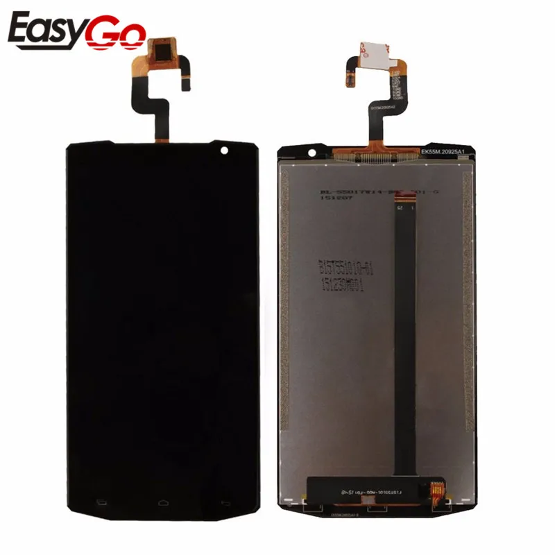 ЖК-дисплей с кодирующий преобразователь сенсорного экрана в сборе для Oukitel K10000